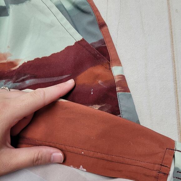 Smartwool active lined 8" shorts pockets printed horizon - Picture 10 of 10